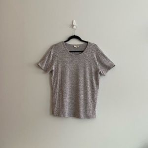 Aritzia Wilfred Free Grey Tee Shirt